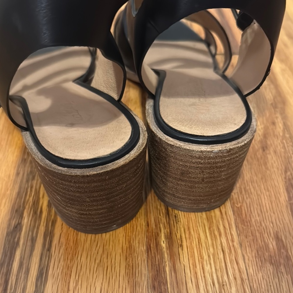 Madewell Black Heeled Sandals - Picture 4 of 6